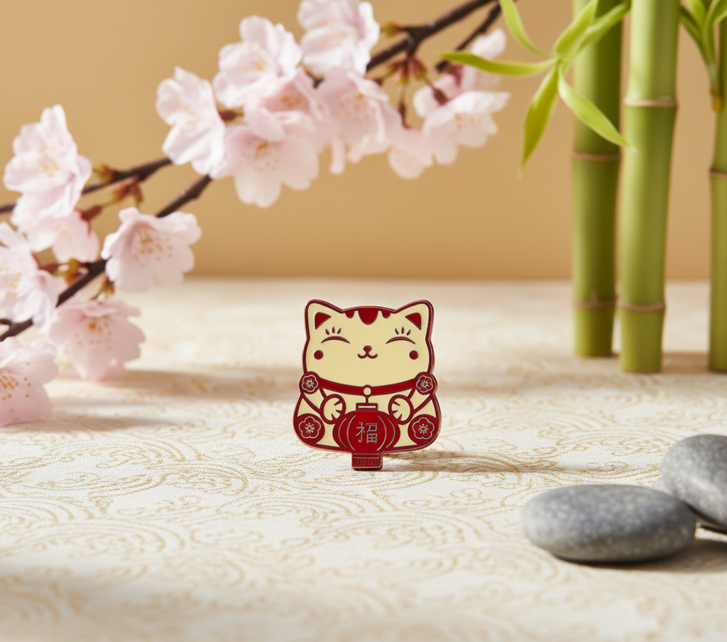 Lucky Cat Pin