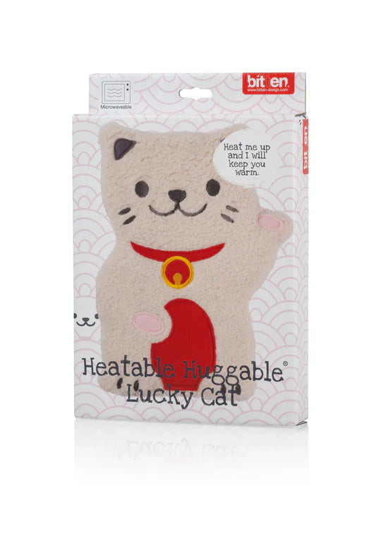 Bouillotte Chat Chanceux - Maneki Neko, kawaii - détail du produit - Bitten