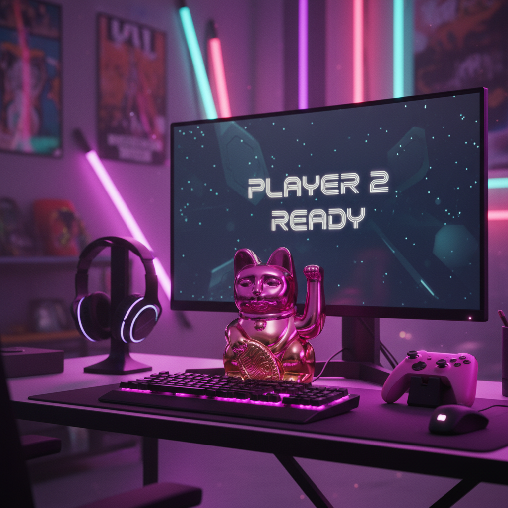 Lucky Cat Gaming - spelare två