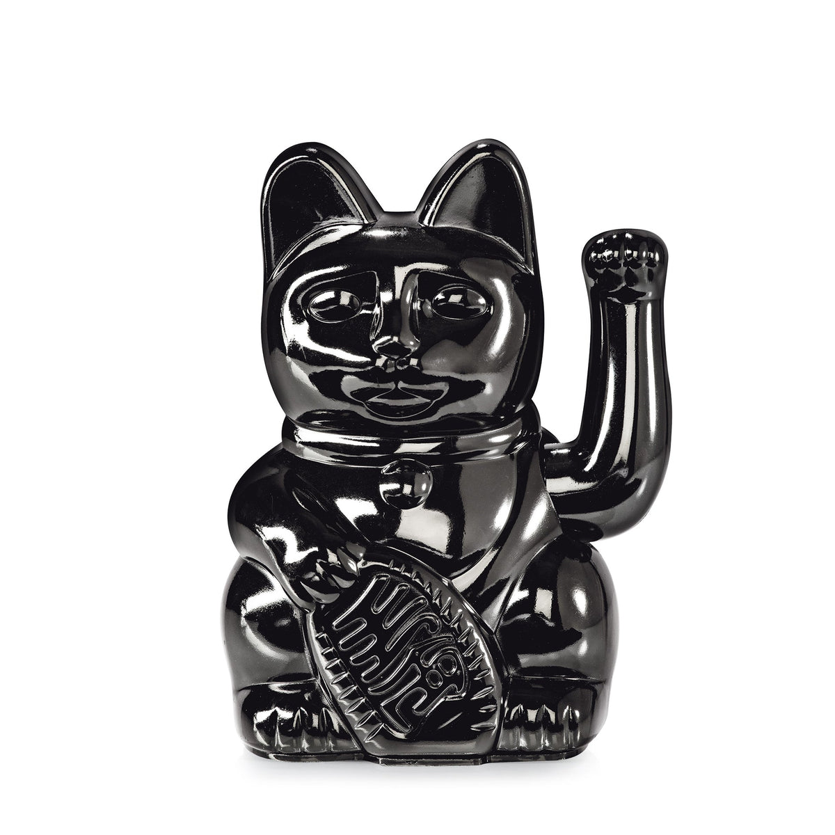 Chat Chanceux Noir Brillant “Basira” – Donkey Products