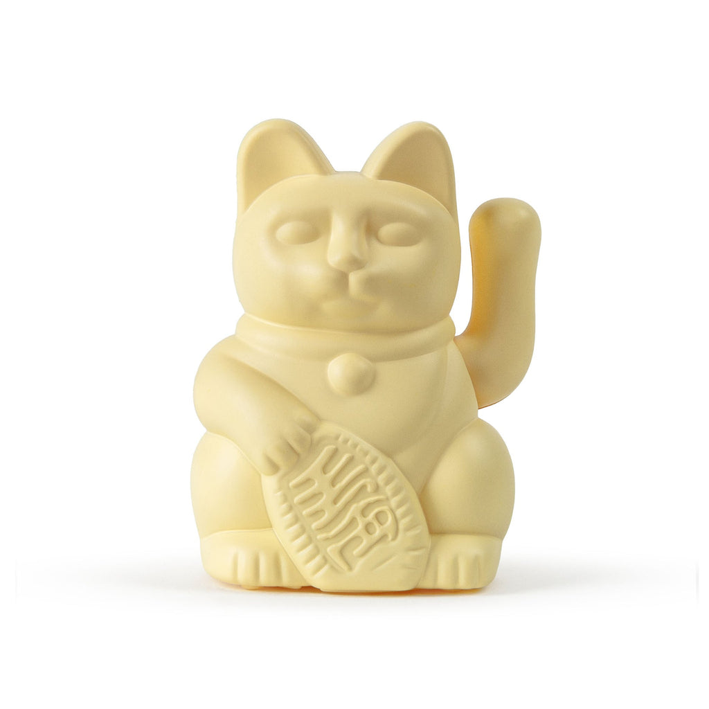 Mini Solar Yellow Lucky Cat