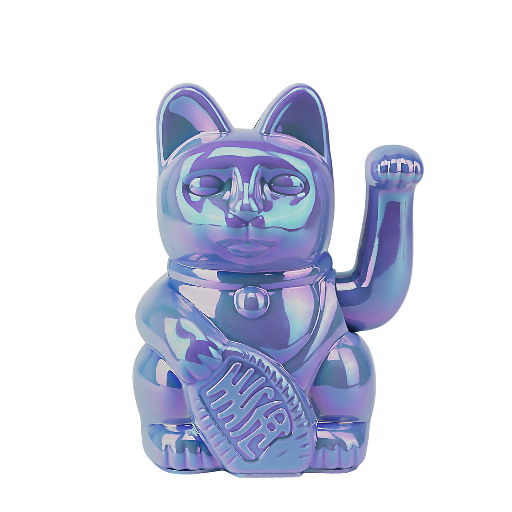 Chat Chanceux Bleu Brillant “Avara”