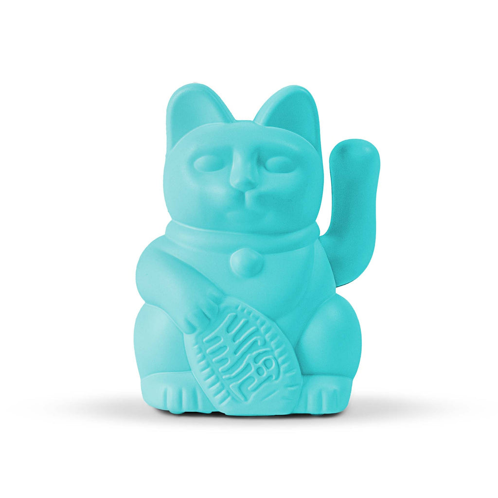 Mini Lucky Solar Türkis Katze "Miko"