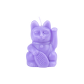 bougie chat chanceux lilas donkey