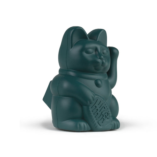 Mini Lucky Gatto Solare Verde
