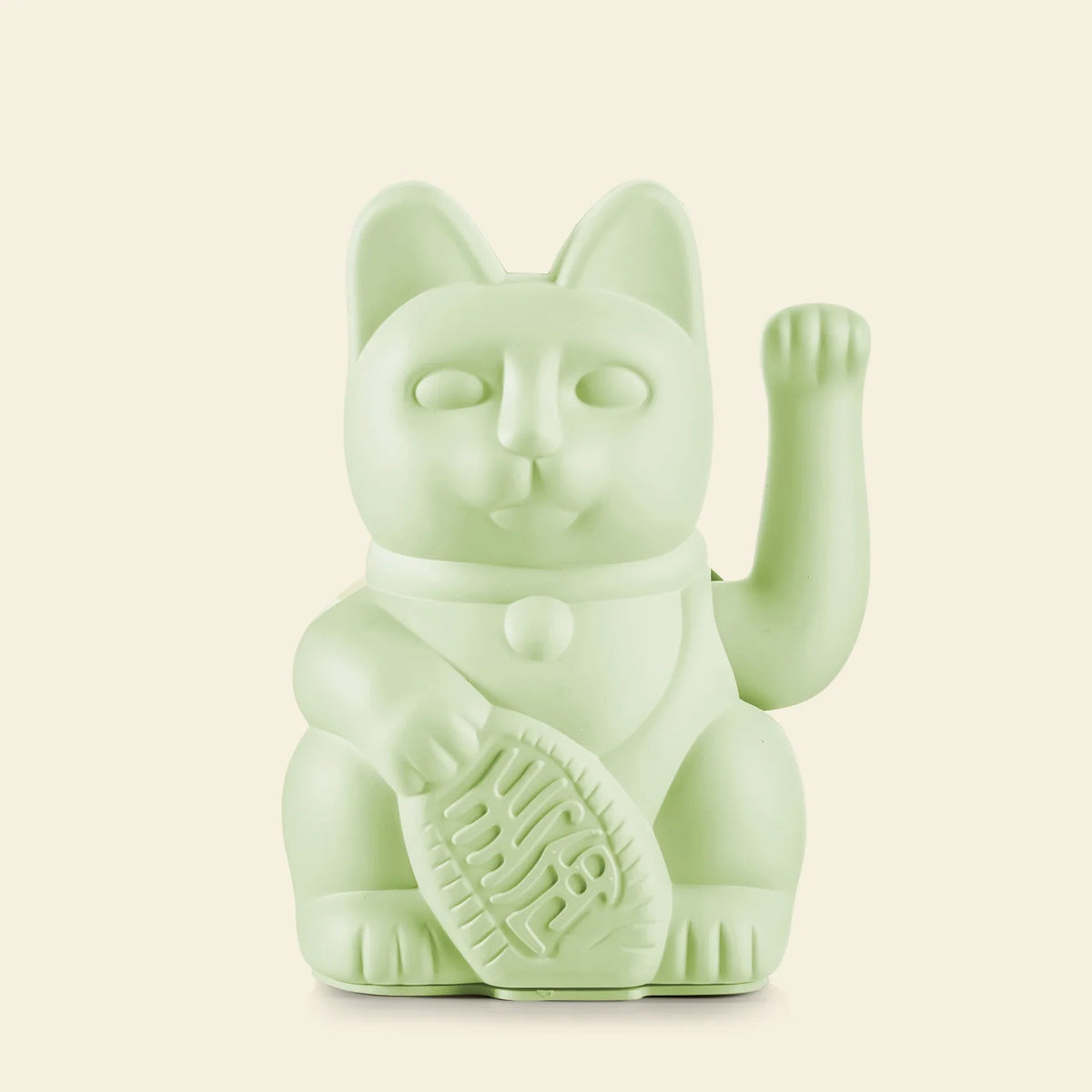 Gato de la Suerte Verde Clair