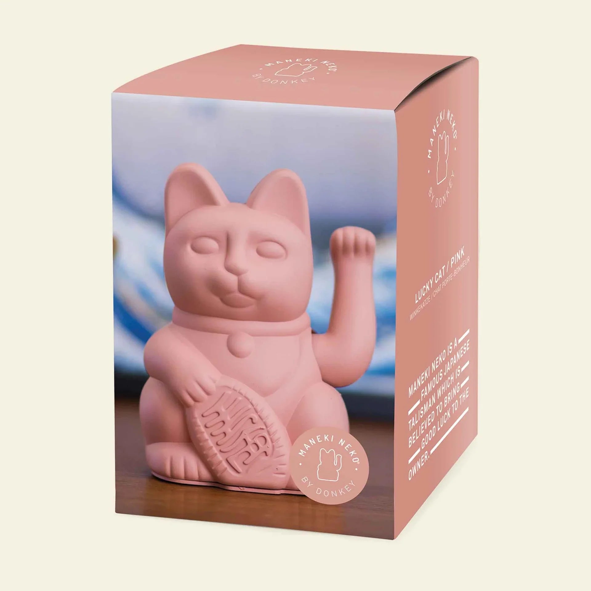 Chat Chanceux Rose – visuel produit