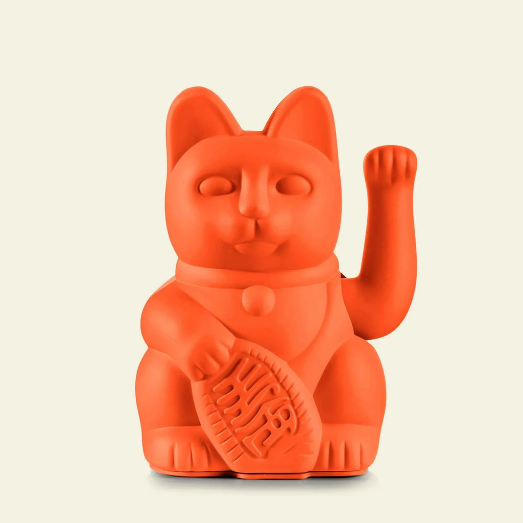 ラッキーキャット ネオンオレンジ