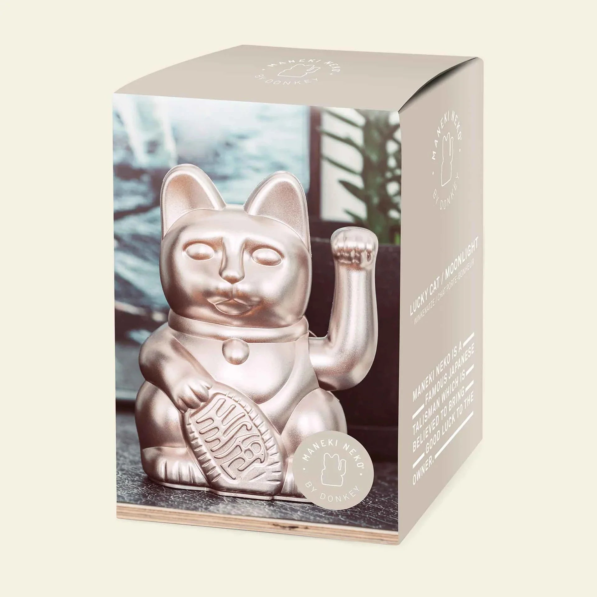Glückliches Katzenmond