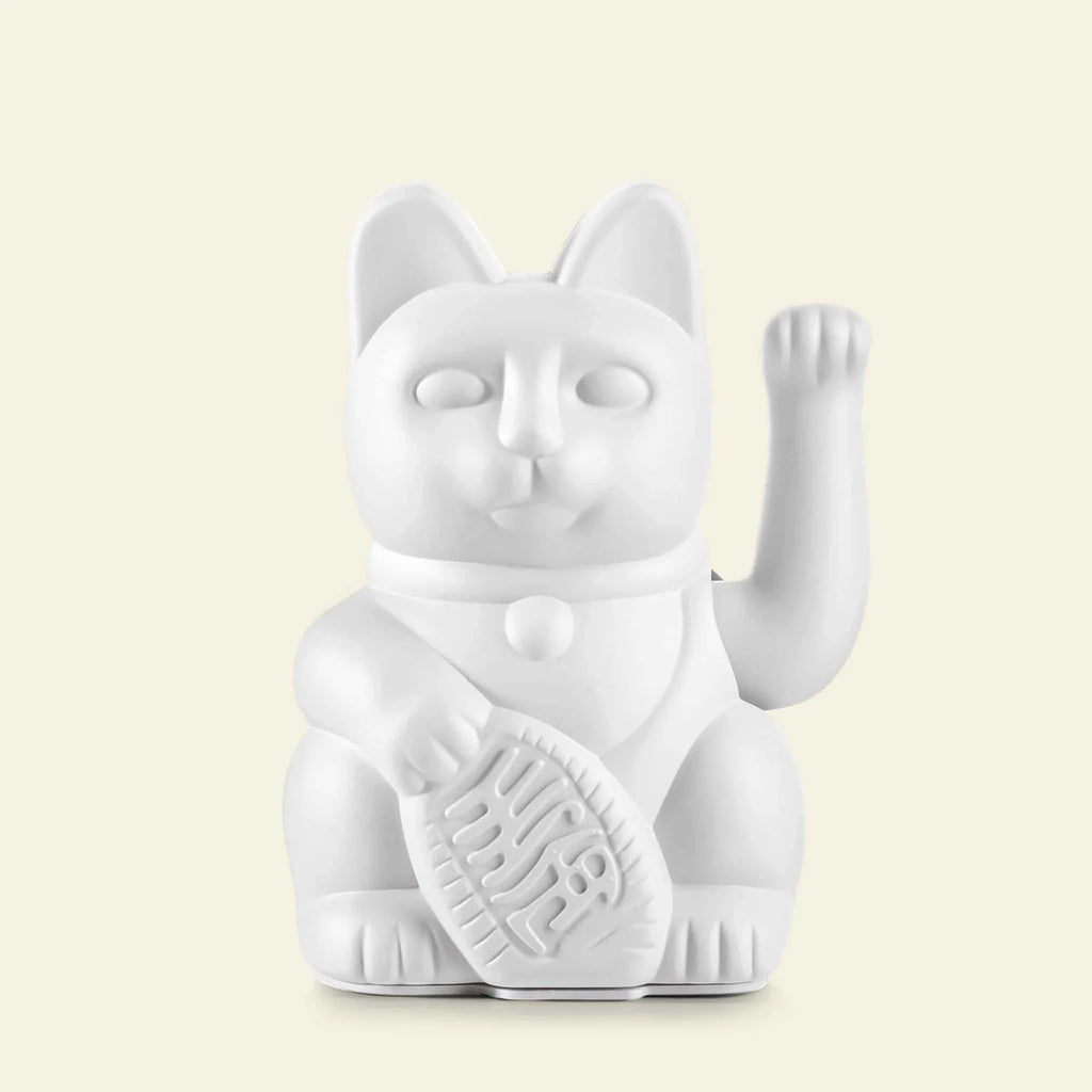 Chat Chanceux Blanc – visuel produit