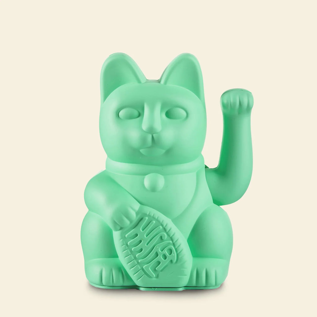 Lucky Green Mint Cat