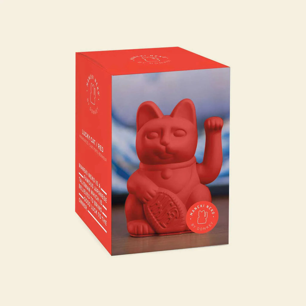 Chat Chanceux Rouge