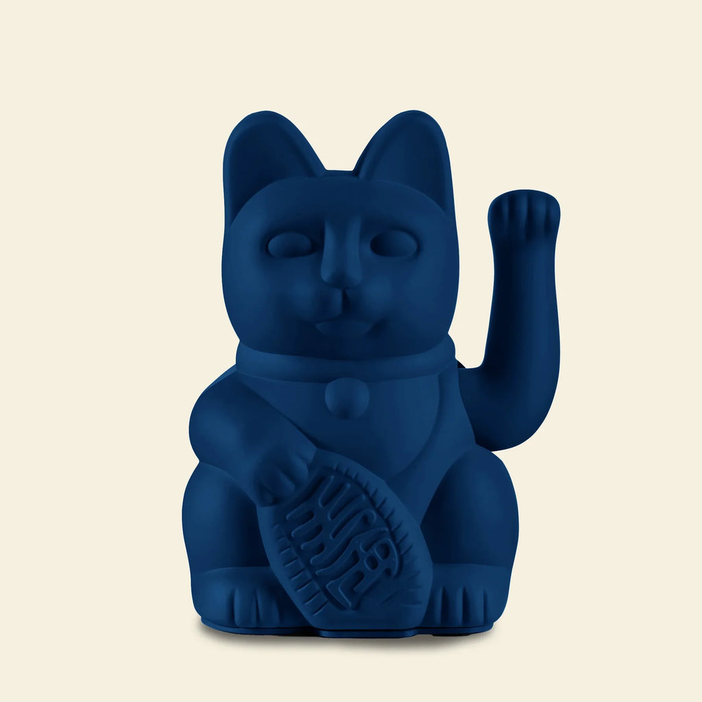 Chat Chanceux Bleu Foncé – visuel produit