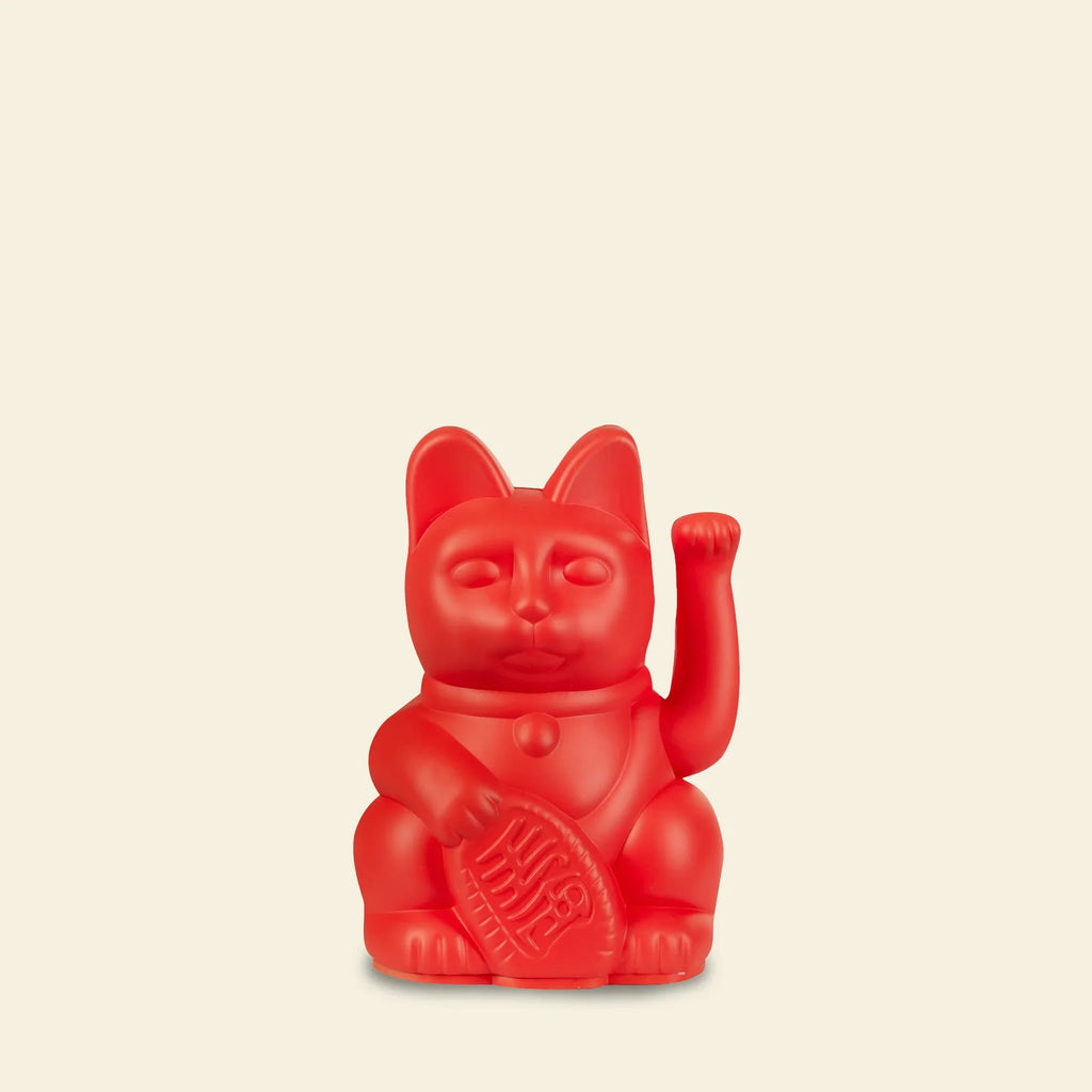 Mini Chat Chanceux Rouge – visuel produit
