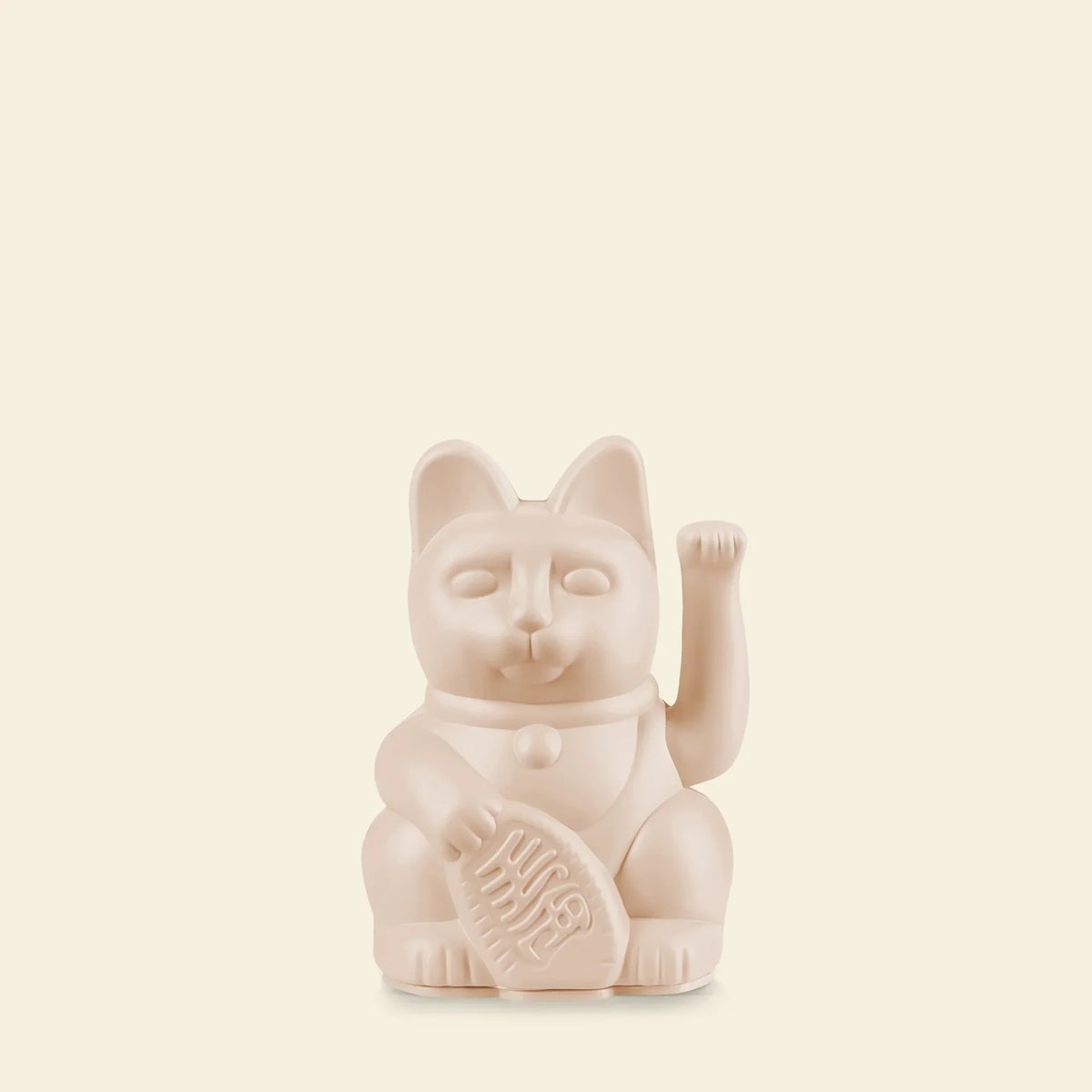 Mini Gato de la Suerte Ocre
