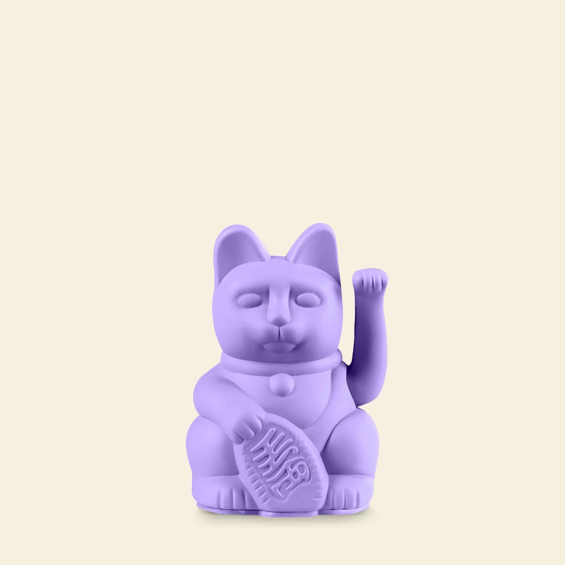 Mini Lilac Lucky Cat Maneki Neko