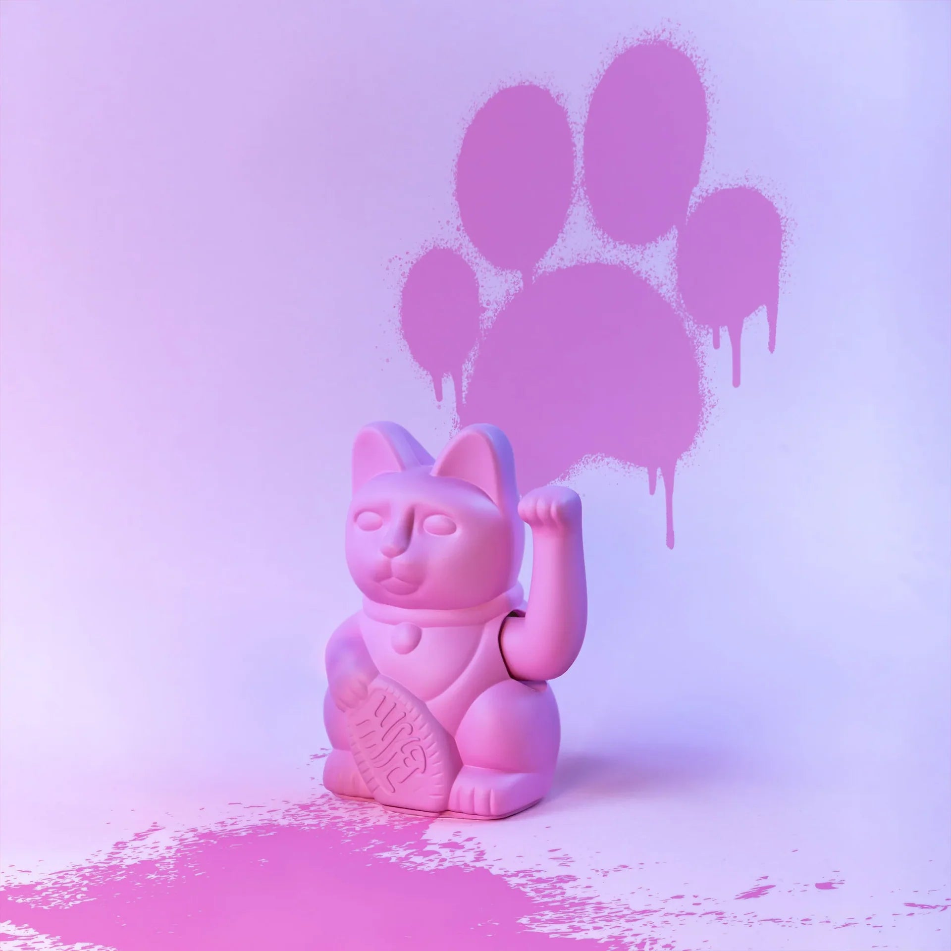 Hete Roze Gelukskat