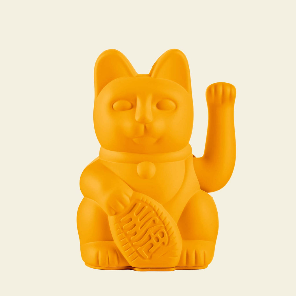 Vue complémentaire : Chat Chanceux Jaune Profond – Donkey Products
