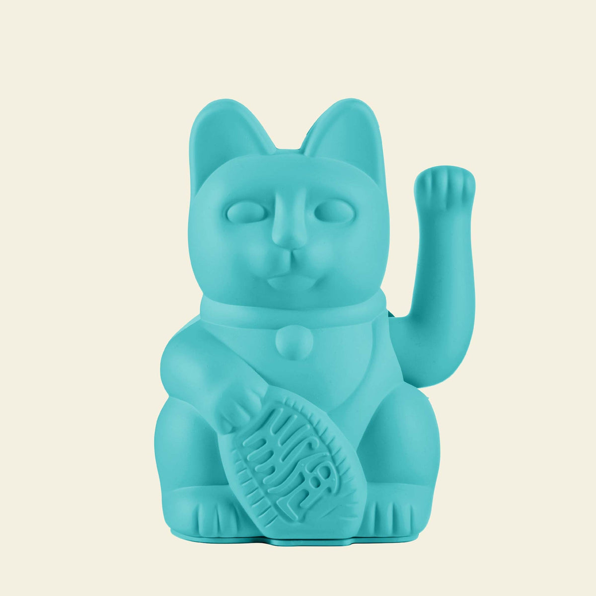Vue complémentaire : Chat Chanceux Turquoise – Donkey Products