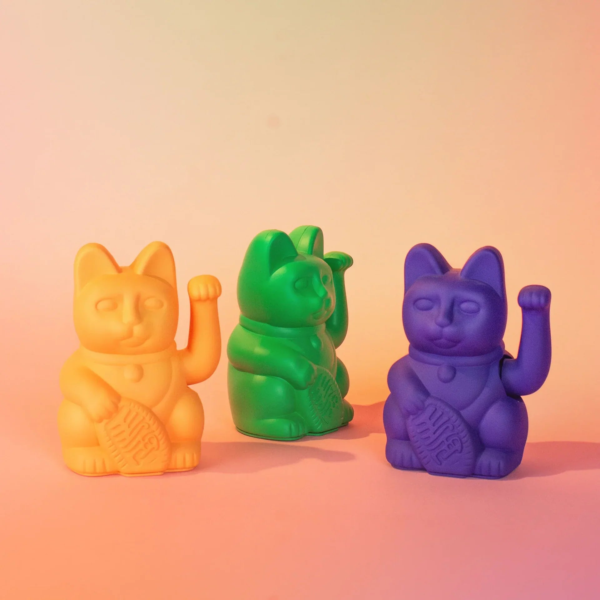 Chat Chanceux Vert Vif - le Chat Chanceux