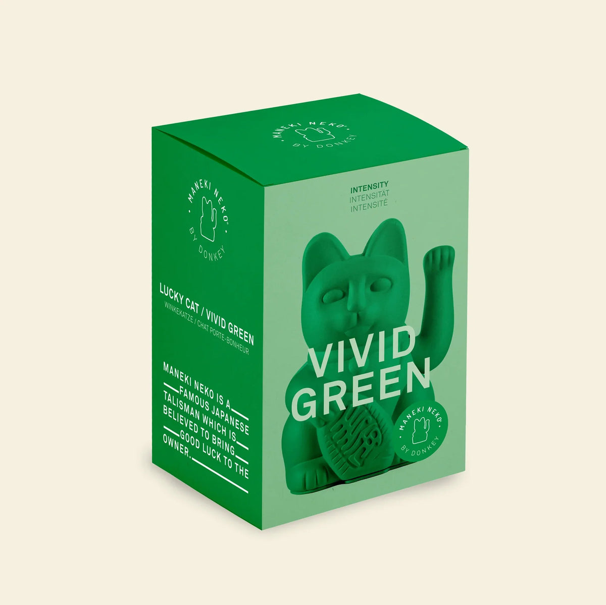 Chat Chanceux Vert Vif – vue produit 8