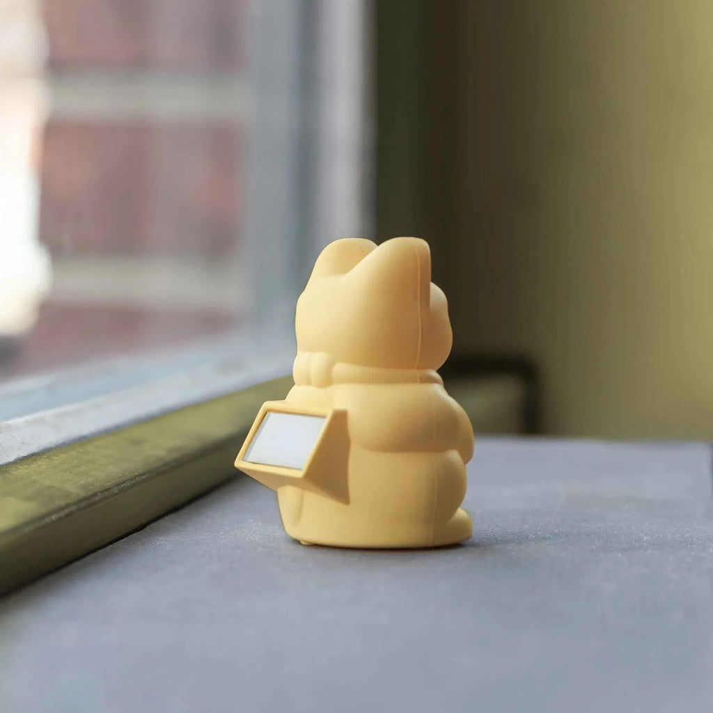 Mini Lucky Gatto Solare Giallo