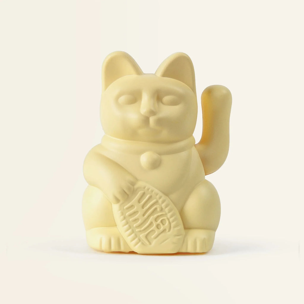 Mini Lucky Gatto Solare Giallo