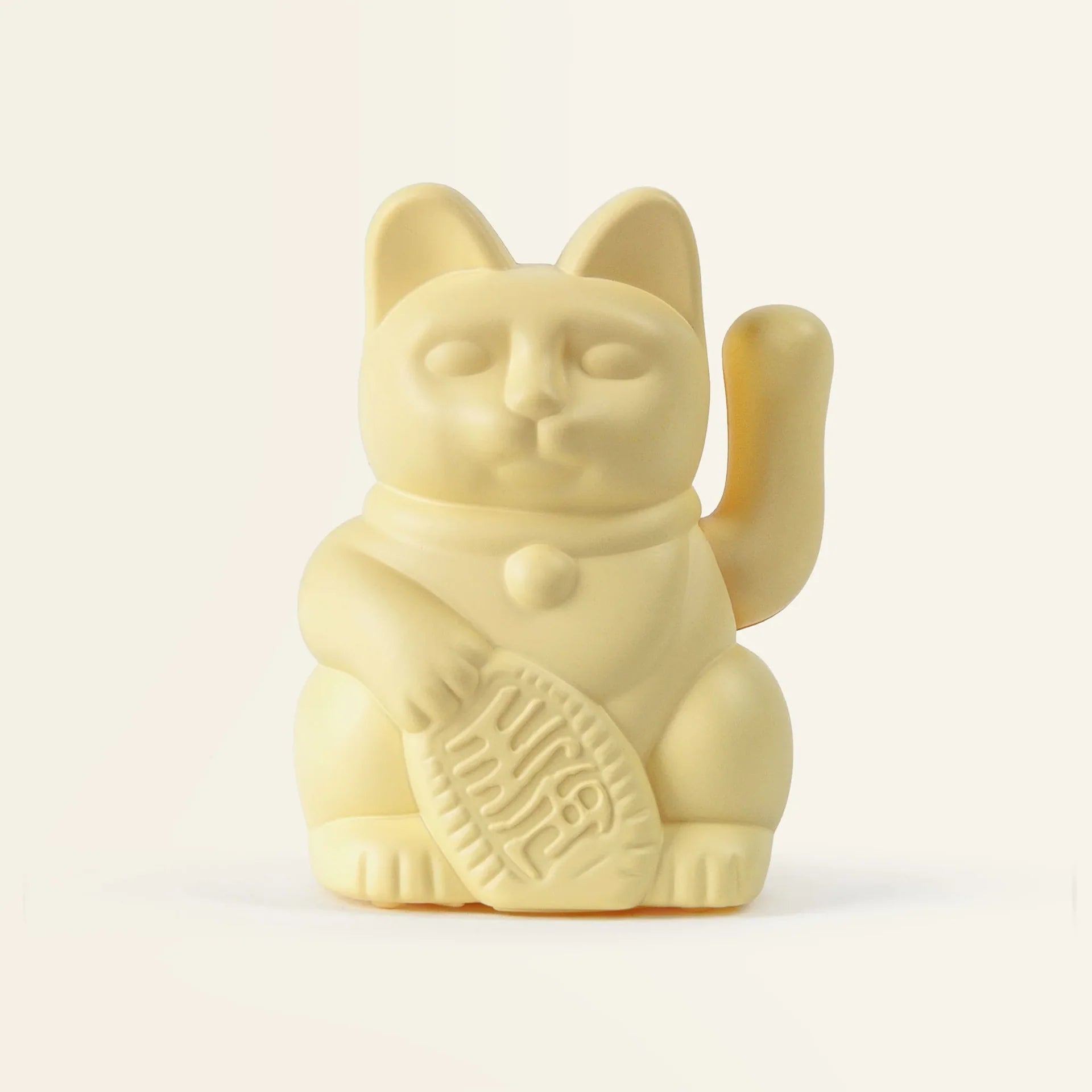 Mini Lucky Gatto Solare Giallo