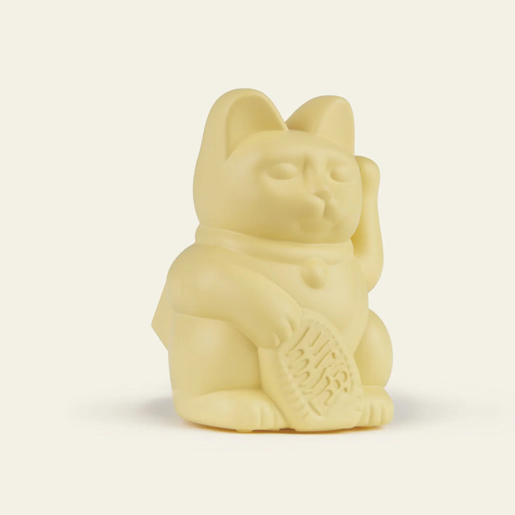 Mini Lucky Gatto Solare Giallo