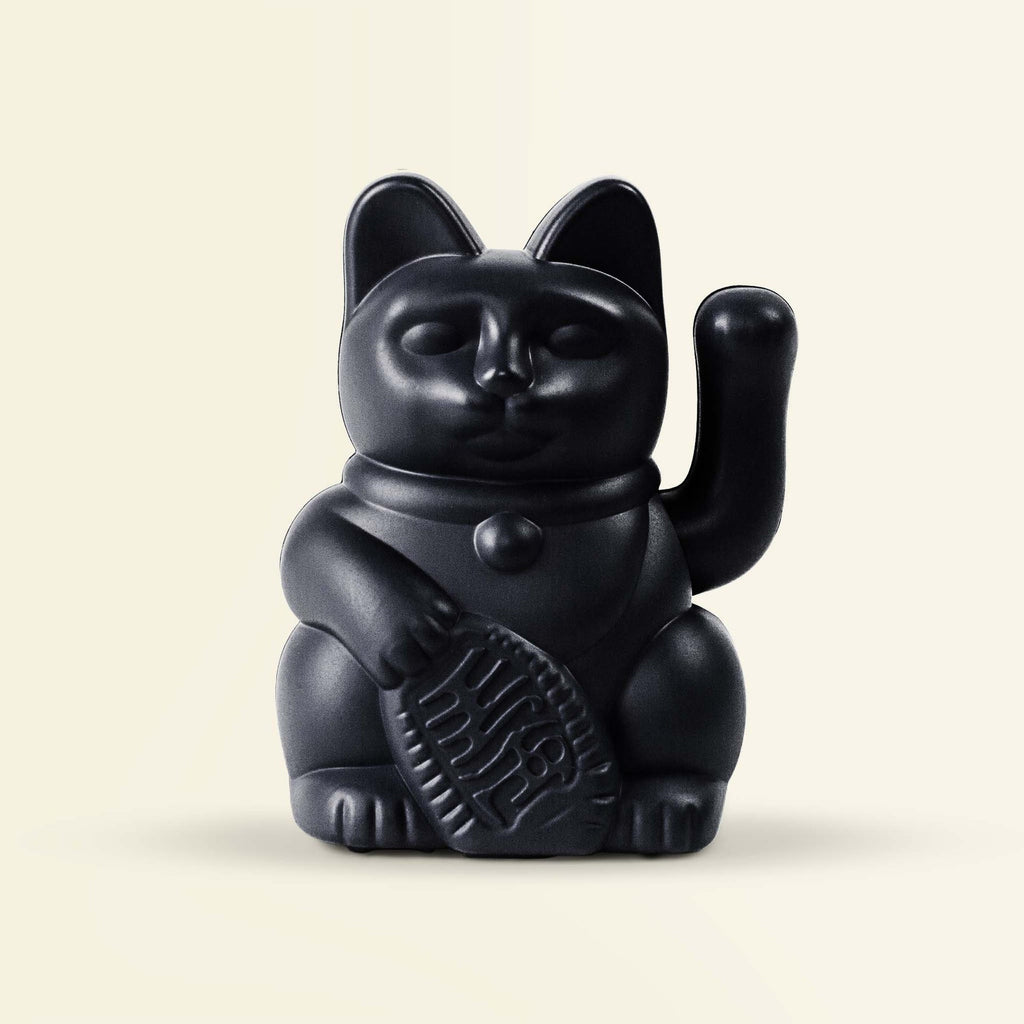 Mini Lucky Solar Schwarze Katze „Sumi“