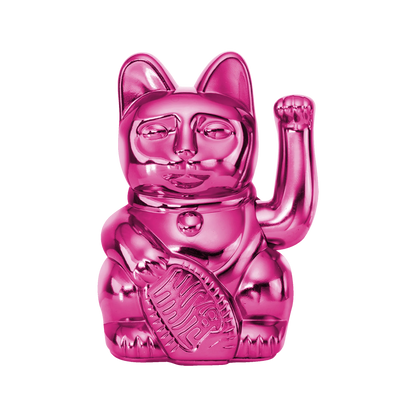 Chat Chanceux Rose Brillant - Cosmic Edition - le Chat Chanceux