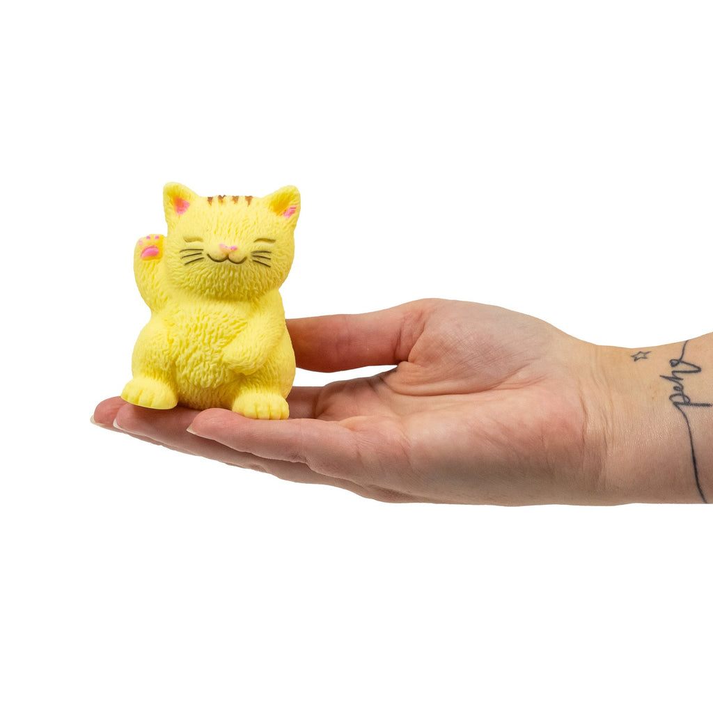 SCRUNCHEMS ÉTIRE LE CHAT PORTE-BONHEUR