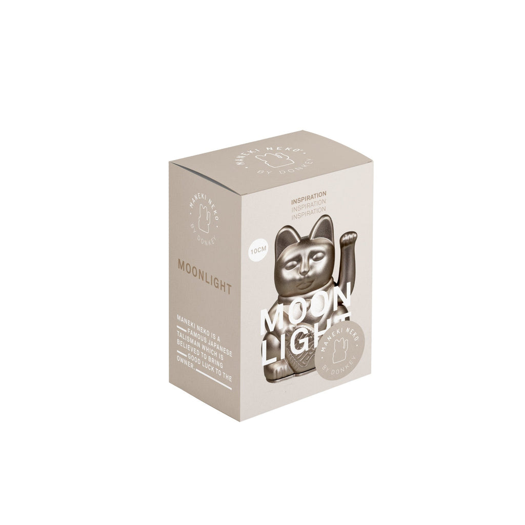 Mini Chat Chanceux Clair de Lune "Moonlight" - Maneki Neko - mise en situation - Donkey