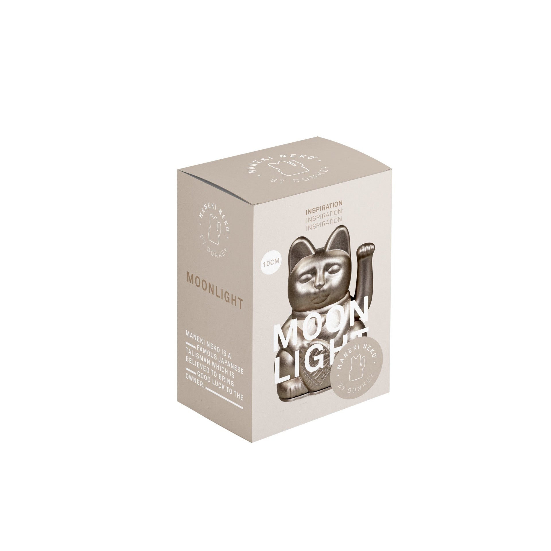 Mini Chat Chanceux Clair de Lune "Moonlight" - Maneki Neko - mise en situation - Donkey
