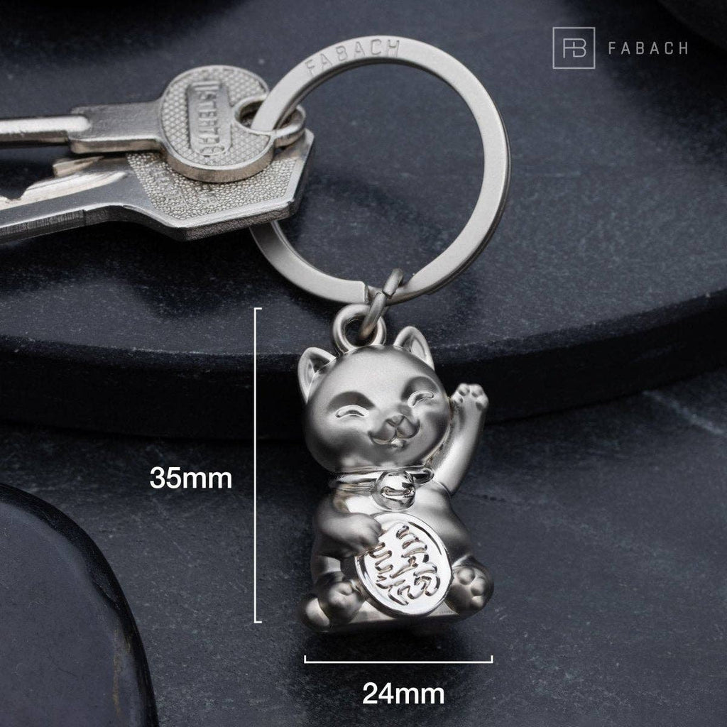 porte-cles-chat-chanceux-maneki-neko-fabach 