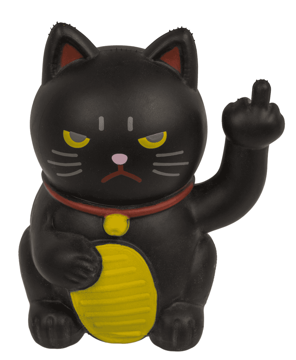 Anti stress jouet – Angry chat, 7, 5 cm – vue 6