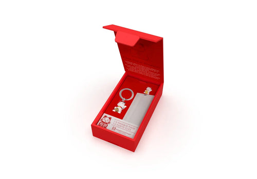Lucky Cat Presentset - Maneki Neko, nyckelring - huvudvy - Metal-l-morphosis