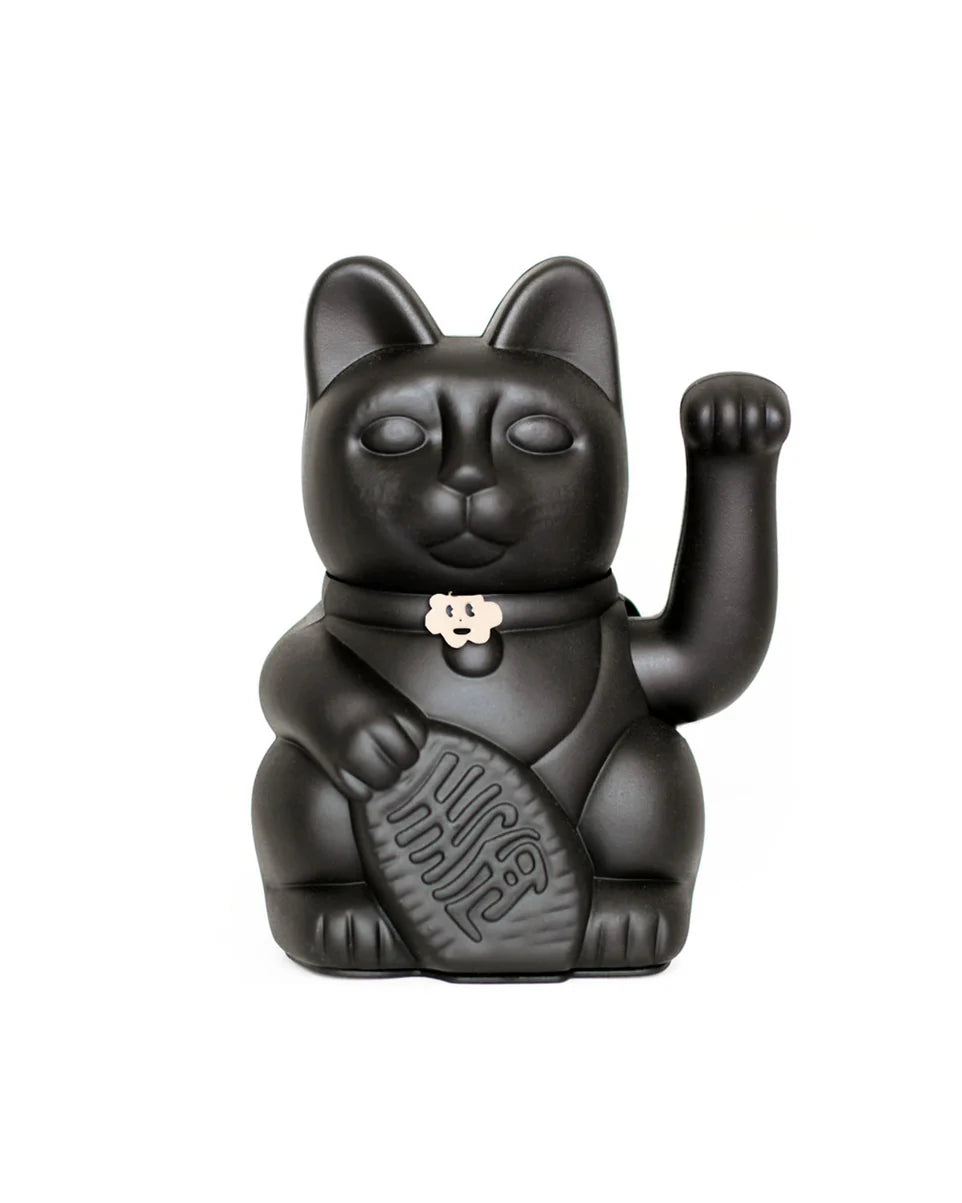 Black Lucky Cat Maneki Neko