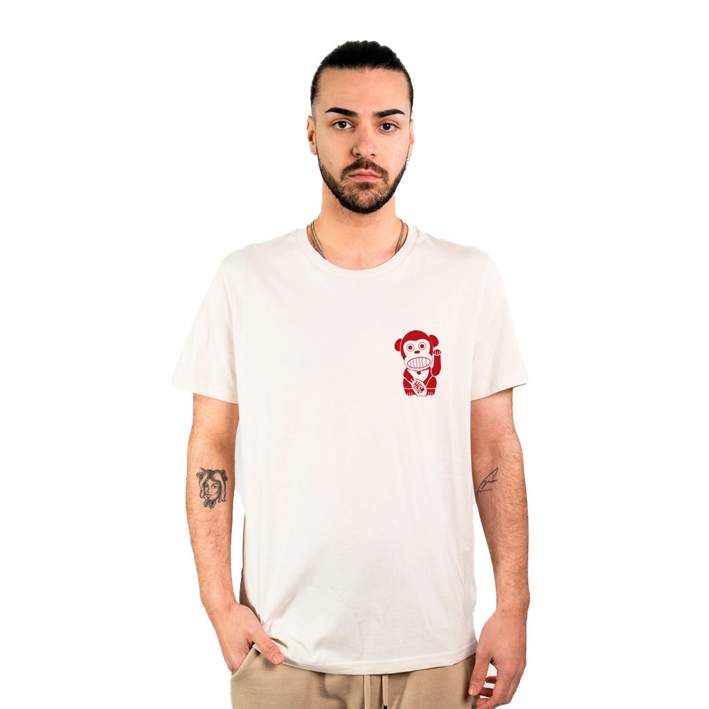 Tee-Shirt Singe Chanceux - le Chat Chanceux