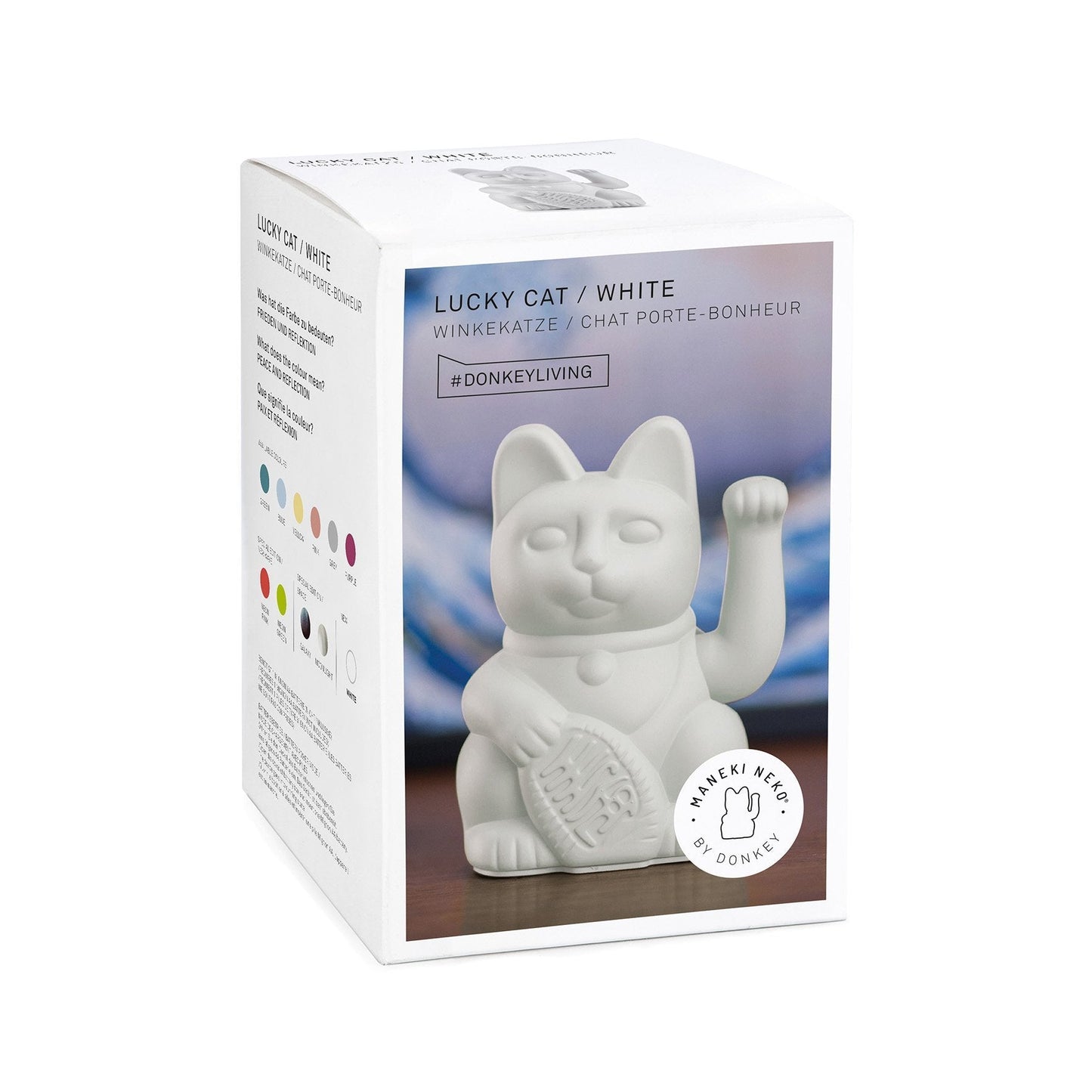 Chat Chanceux Blanc - le Chat Chanceux