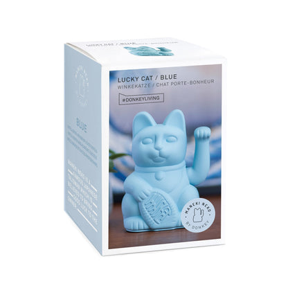 Chat Chanceux Bleu Clair - le Chat Chanceux