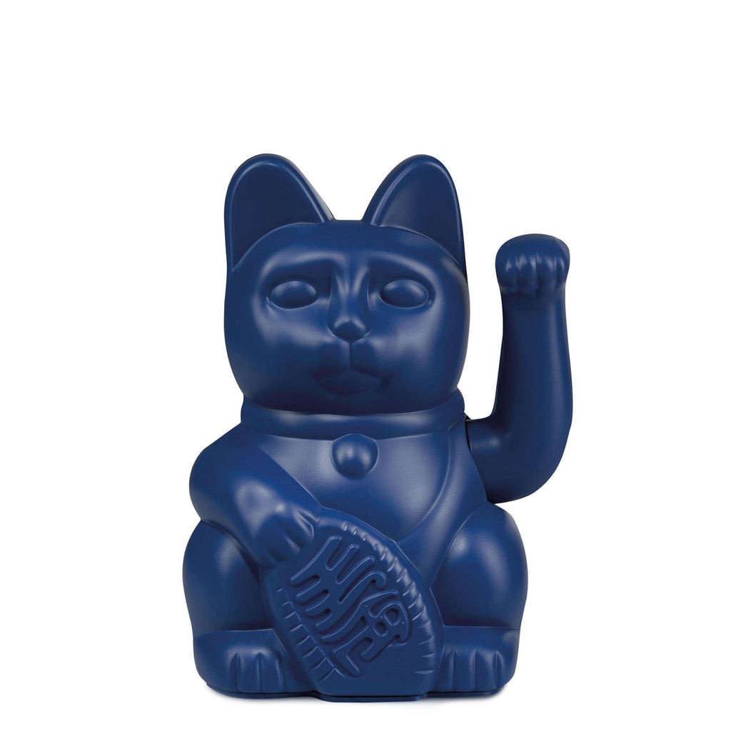 Chat Chanceux Bleu Foncé