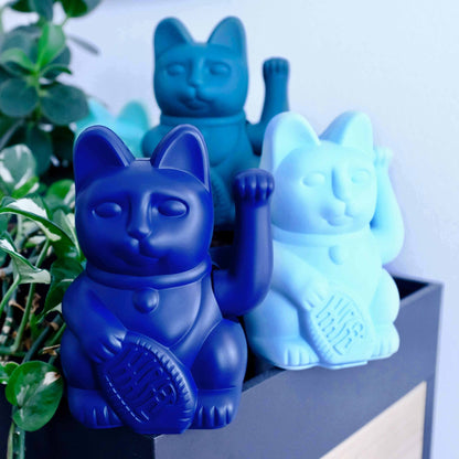 Chat Chanceux Bleu Foncé - le Chat Chanceux