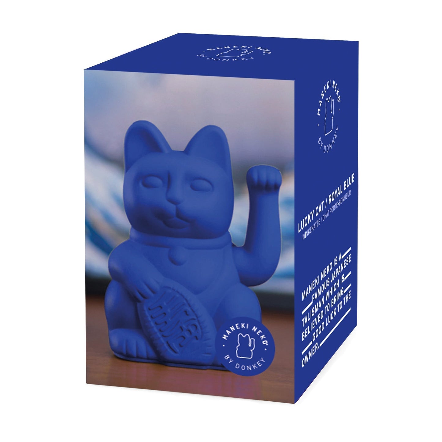 Chat Chanceux Bleu Royal - le Chat Chanceux