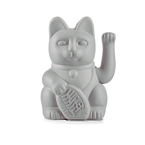 Chat Chanceux Gris