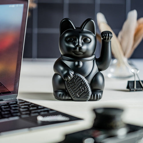 Chat Chanceux Noir