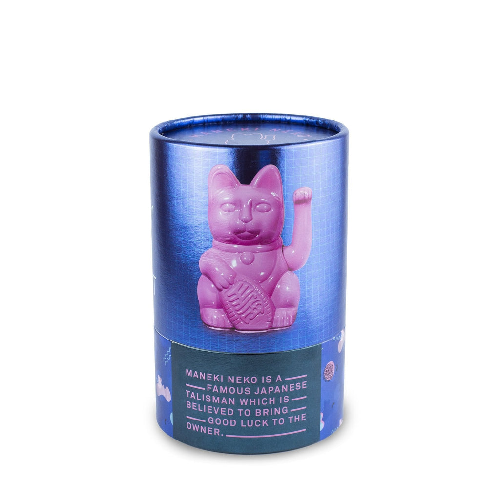 Chat Chanceux Rose Glossy
