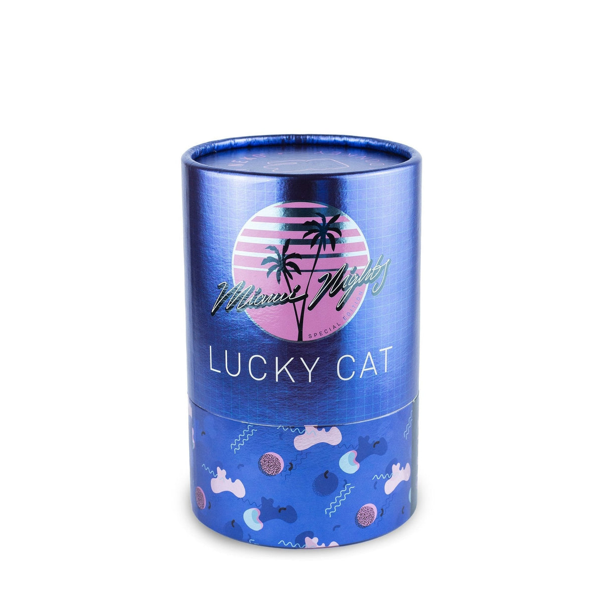 Chat Chanceux Rose Glossy