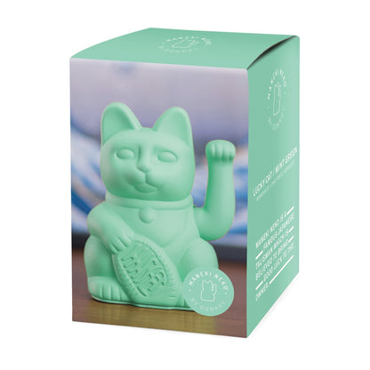 Chat Chanceux Vert Menthe - le Chat Chanceux