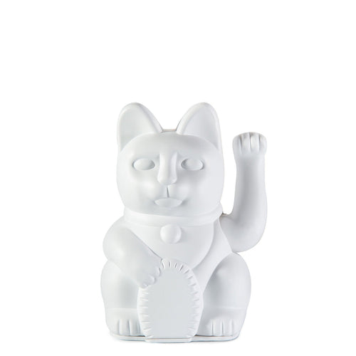 Chat Chanceux Iconique Blanc